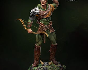 Hank the Ranger STL Statue – 1/6 Scale | 3D Print File