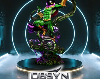 Mysterio Fan Art STL Statue | 1/6 Scale 3D Print