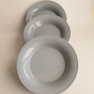 RIM from Rörstrand Sweden. Designed by v. magistretti, k.tomita. Quality Plate for Soup, Pasta. Sleek Lines. Modern Design. Used and Usable.
