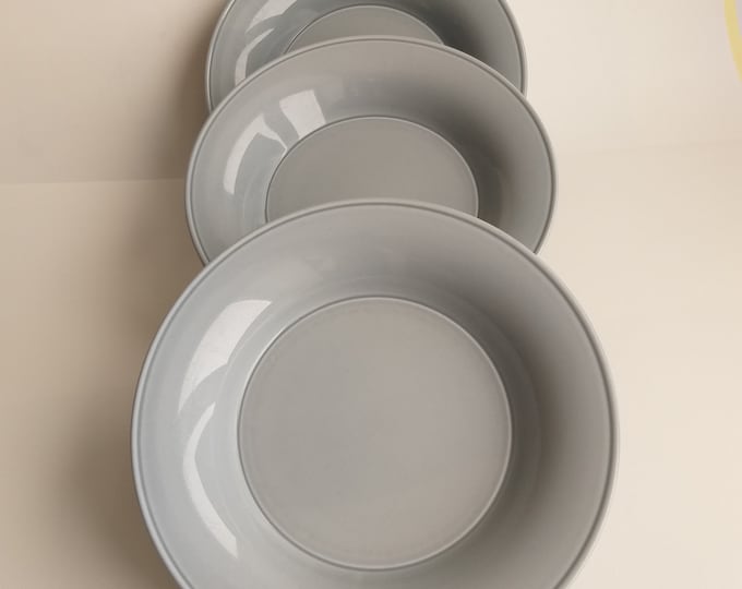RIM from Rörstrand Sweden. Designed by v. magistretti, k.tomita. Quality Plate for Soup, Pasta. Sleek Lines. Modern Design. Used and Usable.