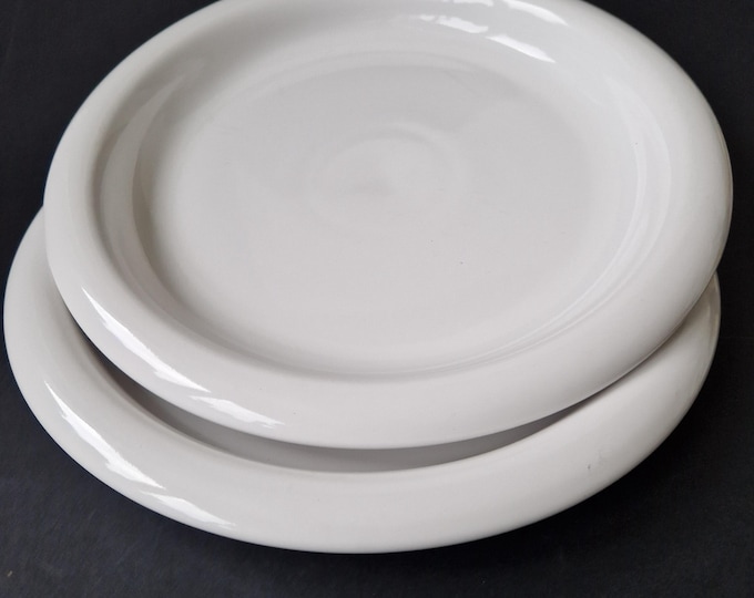 Boda Nova Sweden Serving Plate. Design by Signe Persson-Melin. White Stoneware Plate 12.2". Swedish Tableware from 70s.