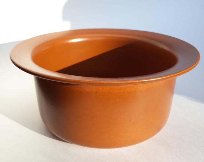Hoganas Sweden XL Bowl in Nice Braun Colour. Stoneware. Marked. Vintage Swedish Tableware. Large Good Looking Bowl for Different Dishes.