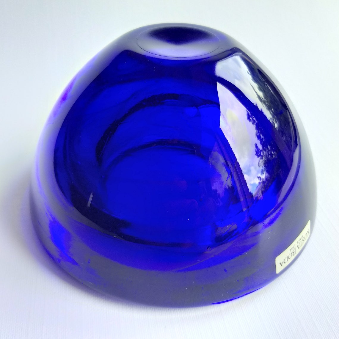 Costa Boda Sweden. Swedish Art Glass. Atoll Glass Bowl | Etsy