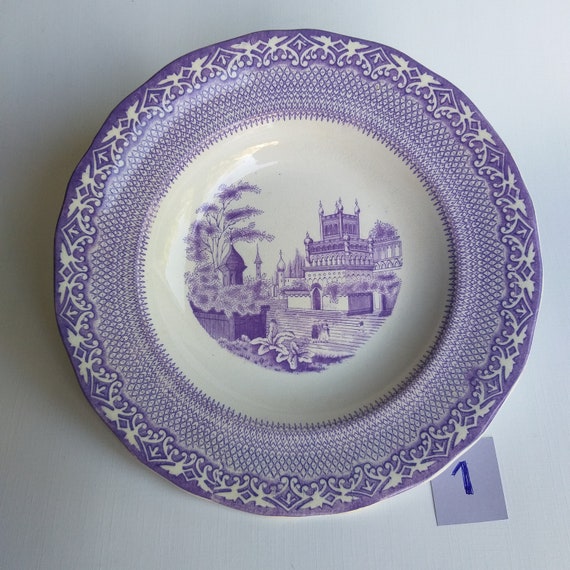 Istambul Gustavsberg Sweden. Antique Collectible Soup Plate