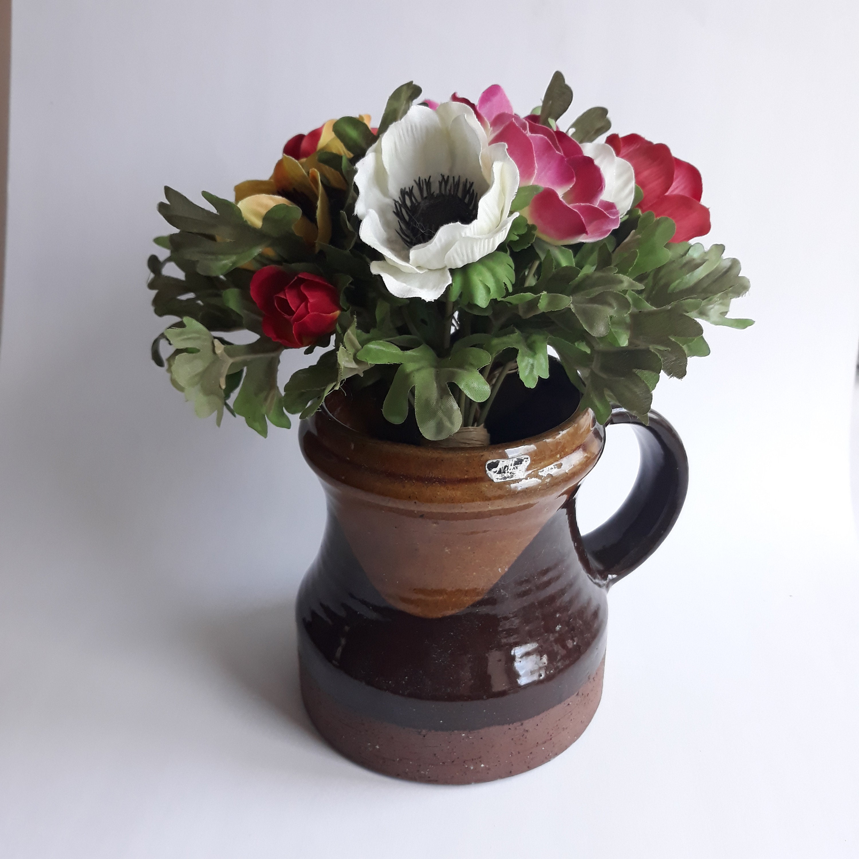 当店の記念日 Nittsjo Sweden. Well-designed Vintage Ceramic Cup, Vase With その他