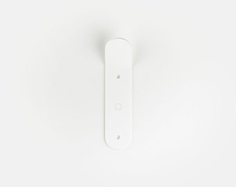 Wall Hook Large, Wall Hook, Home Accessories, Furnishings, White and transparent