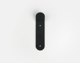 Wall Hook Large, Wall Hook, Home Accessories, Furnishings, Black and transparent