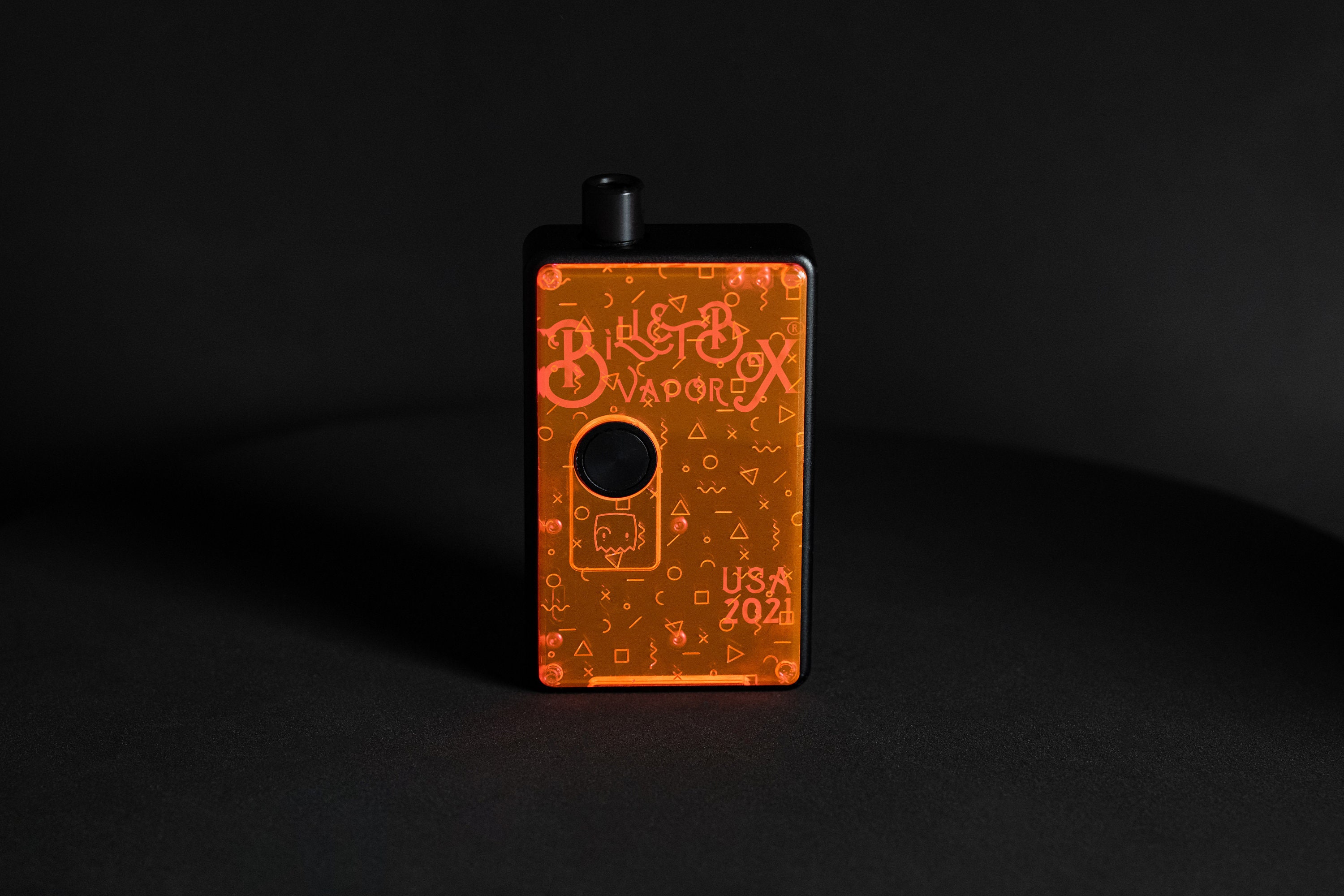 Billet Box Panels, Vape, Electronic Cigarette, Cover, Acrylic Panels, Laser  Cut, Transparent Fluo Orange