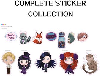 STICKERS - Complete Set - Etsy