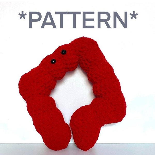 Anatomical Crochet Large Intestine Pattern PDF (ORIGINAL)