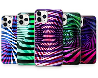 Capas de telefone de gel de ilusão óptica para iPhone 12 mini Pro Max SE 6 7 8 7 + 11 XS XR Samsung S8 S9 S10 Edge Note Huawei P20 P30 P40 Pro Mate AG1