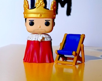 Précommandez la figurine de poche King Dave, la poupée artisanale Depeche Mode, Enjoy the silence, piccolo Dave Gahan, objet de collection Synth Pop