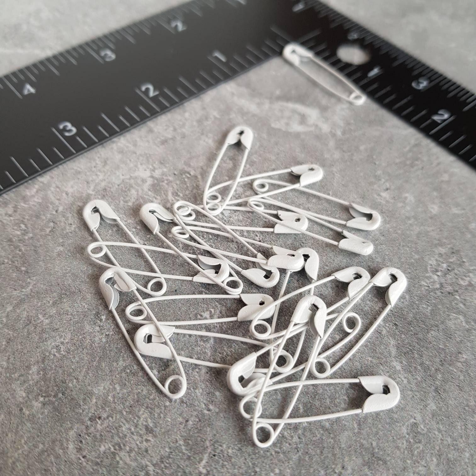 20/50pcs 1 Inch White Safety Pins for Wedding Veils Pin Etsy