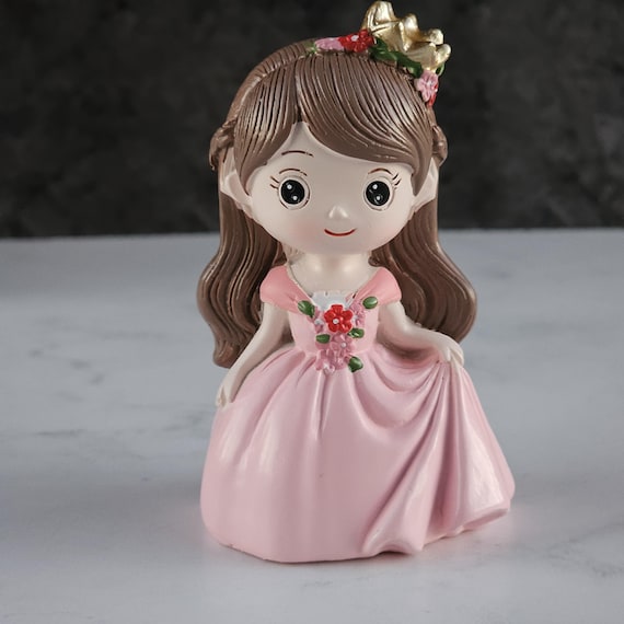Little Crowned Princess Cake Topper for Fairy Tale Themed Cake Birthday  Baby Girl Shower Party or Baptism - Etsy