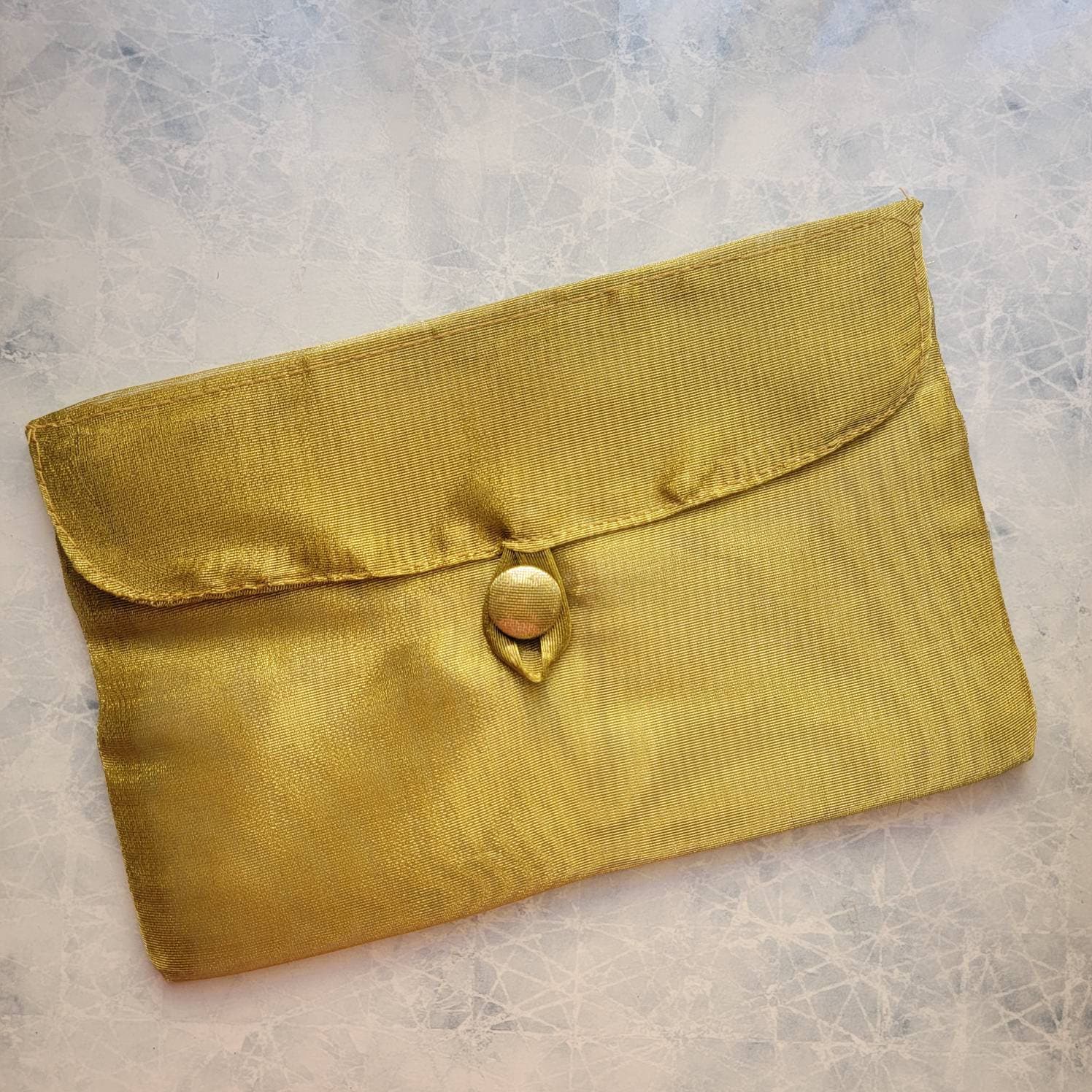 Metallic Gold Organza Gift Envelopes