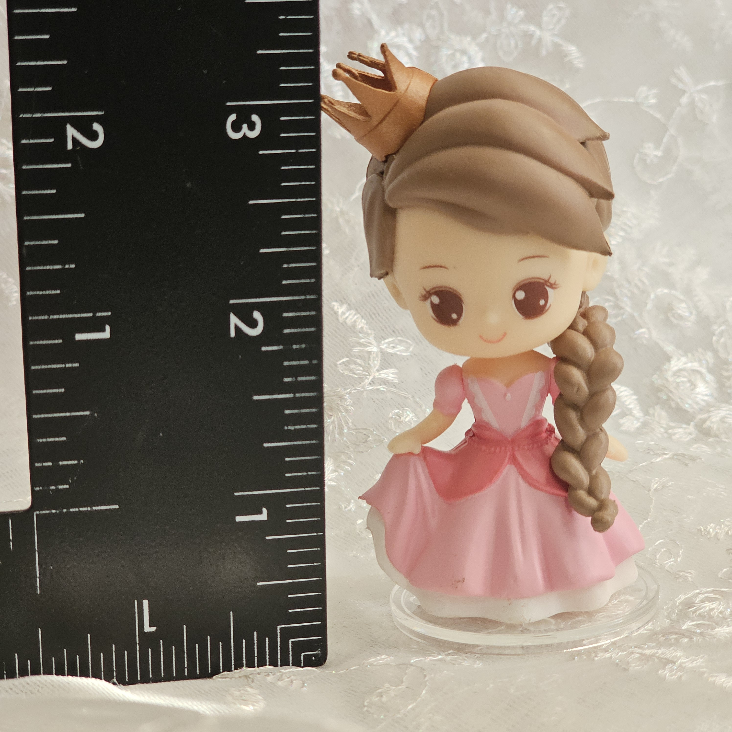 Pink Crown Princess Cake Topper for Princess Fairy Tale Themed Cake ...