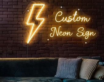 Custom Neon Sign | Neon Sign | Wedding Neon Sign | Led Neon Sign | Name Neon Sign | LED Sign | Party Sign | Neon Sign bar