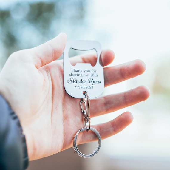 Custom Wedding Favor Bottle Opener: Personalized Bulk Gifts