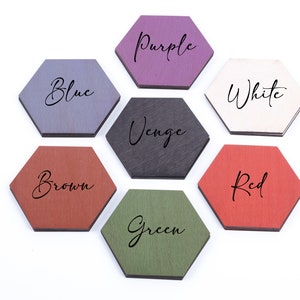 Wood Wedding favor, Floral wedding Coasters, Custom Wedding favors, Rustic Wedding favors Wooden Coaster Set for Guest Personalized coasters