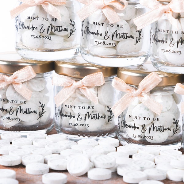 Bulk Mint to Be Favors - Wedding Favors for Guests - Bridal Shower Favors - New Favors - Fall Wedding Favors - Mint Favors Wedding