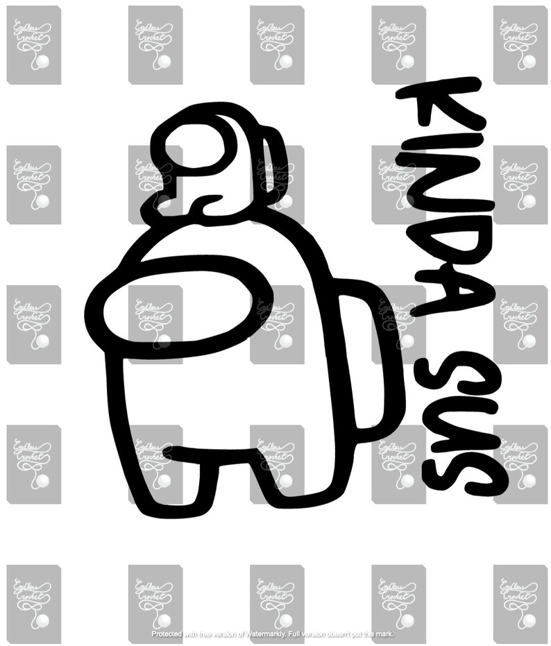 Among Us Crewmate SVG Etsy