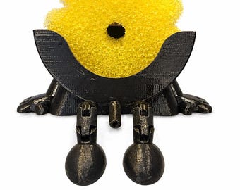 Scrub Daddy Halter, Schwammhalter für das Waschbecken, Schwammhalter für die Küchenarbeitsplatte, Schwammhalter für die Küche, 3D gedrucktes Scrub Daddy Dock