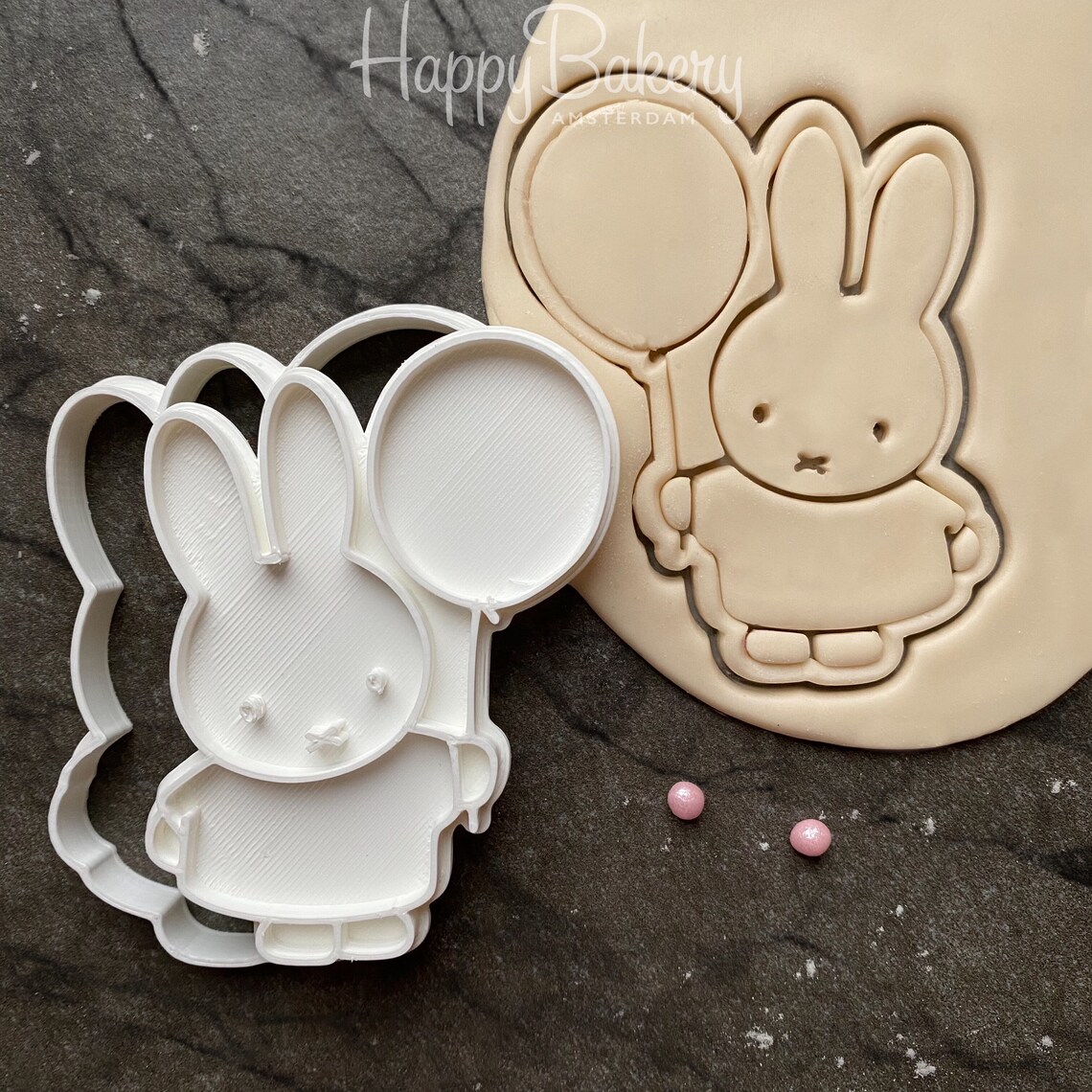 Miffy Cookie Cutter Stamp Set Etsy UK