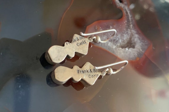 Vintage Navajo Frank & Brihilda Coriz earrings - image 2