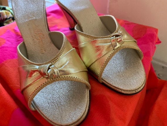 boudoir wedge slippers