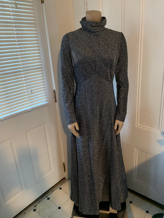 VTG Fredericks of Hollywood 70s/80s maxi dress