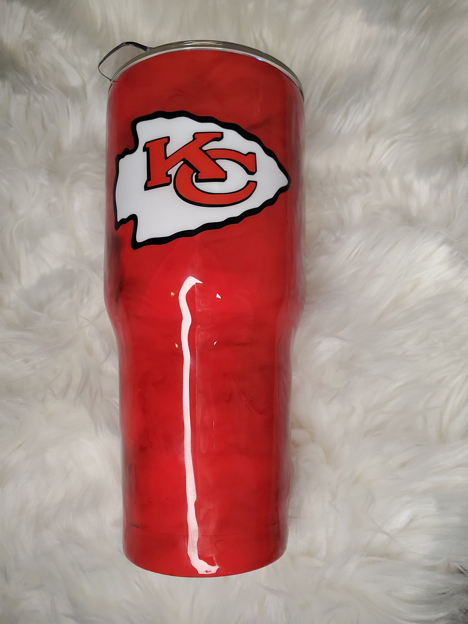 Kansas City Chiefs Tumbler KC | Etsy