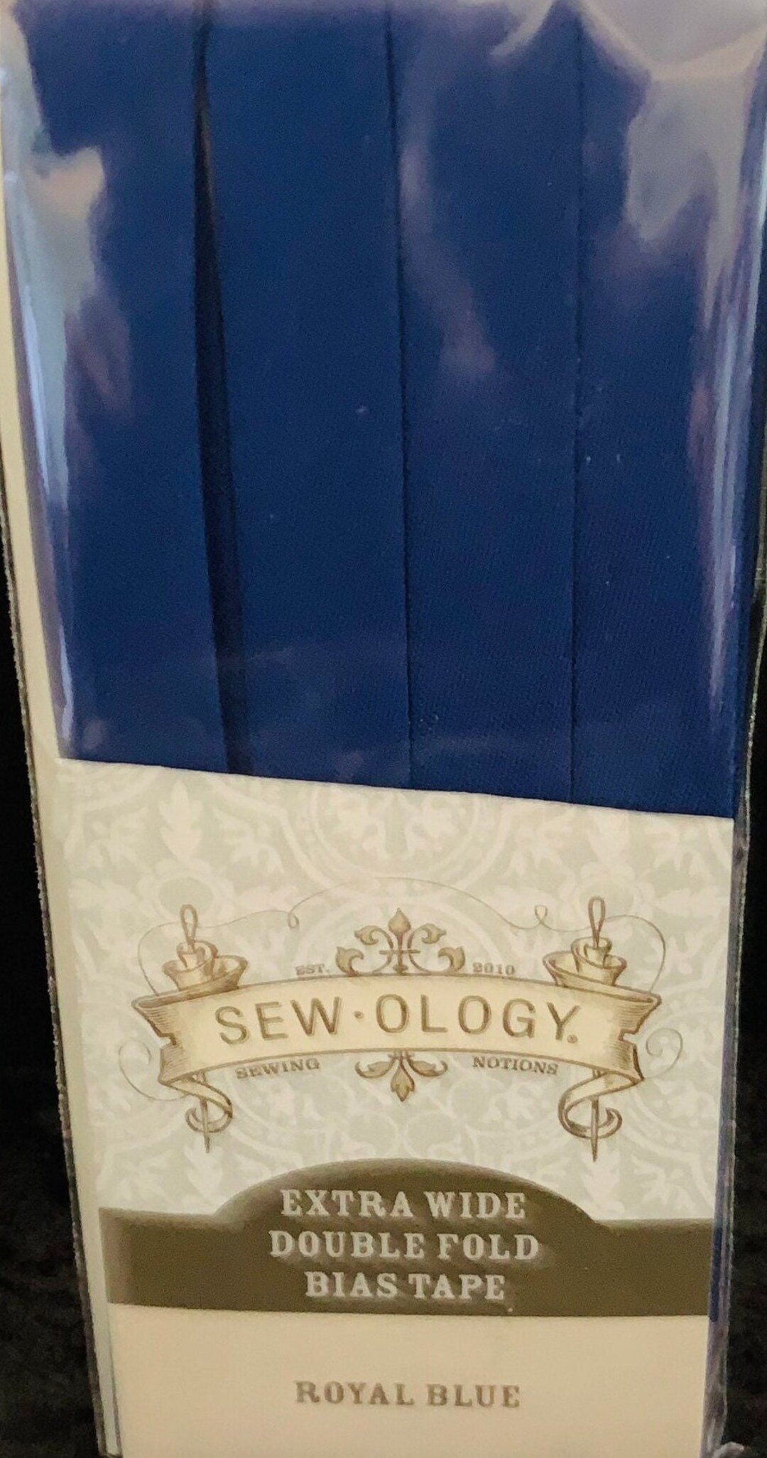Buy Bias Tape, Royal Blue Bias Tape, Double Fold Tape, Sewology