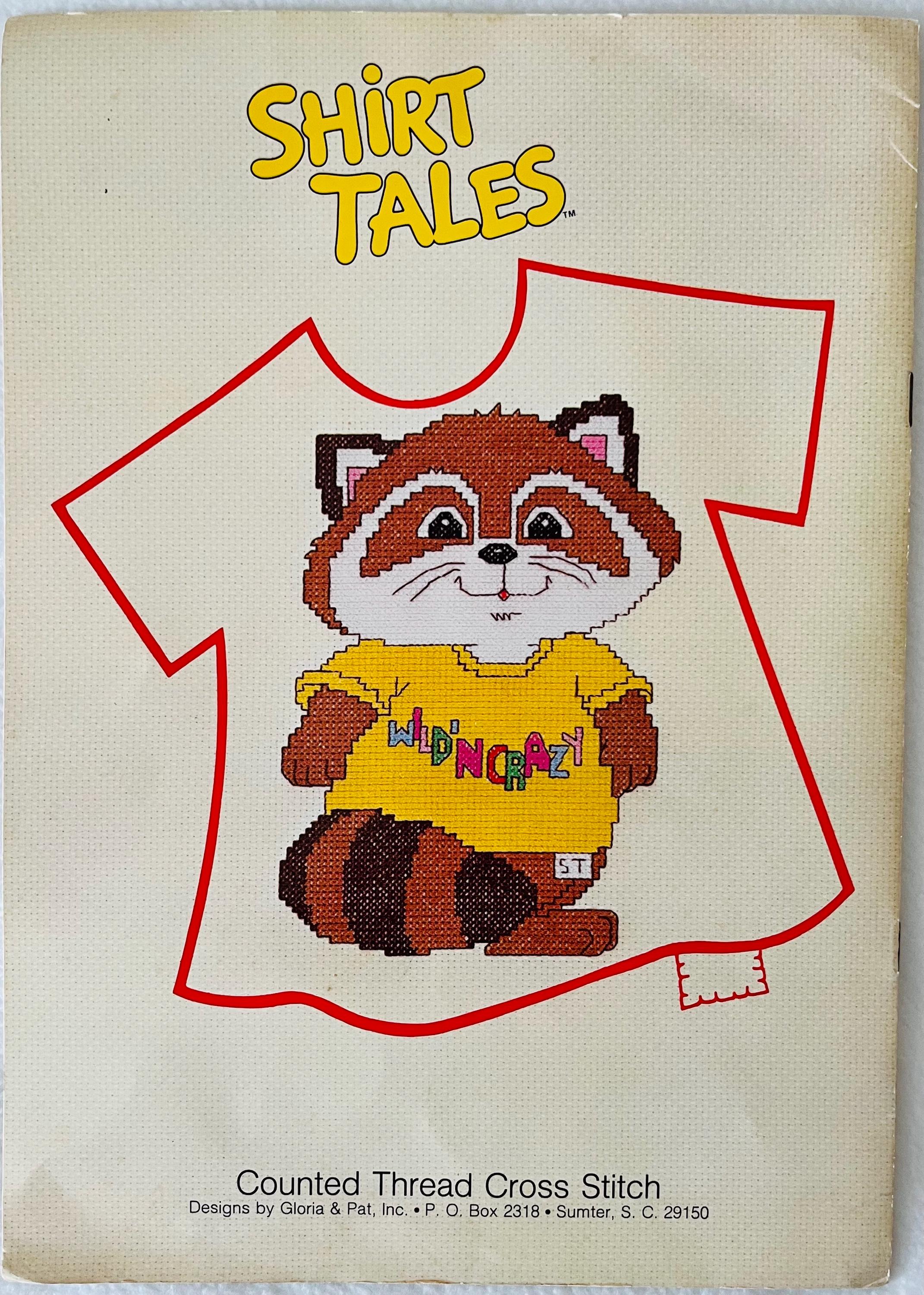 Shirt Tales Counted Cross Stitch Pattern: Children display picture 1