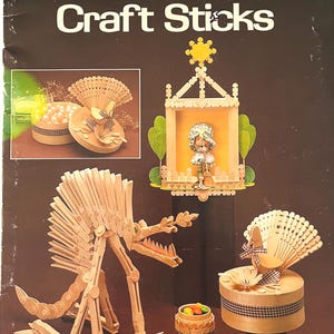 Creative Craft Sticks: Leisure Arts Leaflet {#1002}