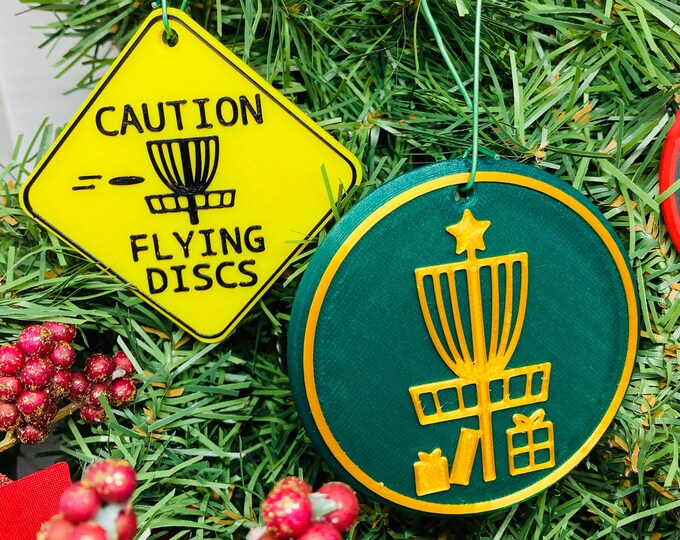Disc Golf Gifts Disc Golf Ornaments Disc Golf Stocking Etsy