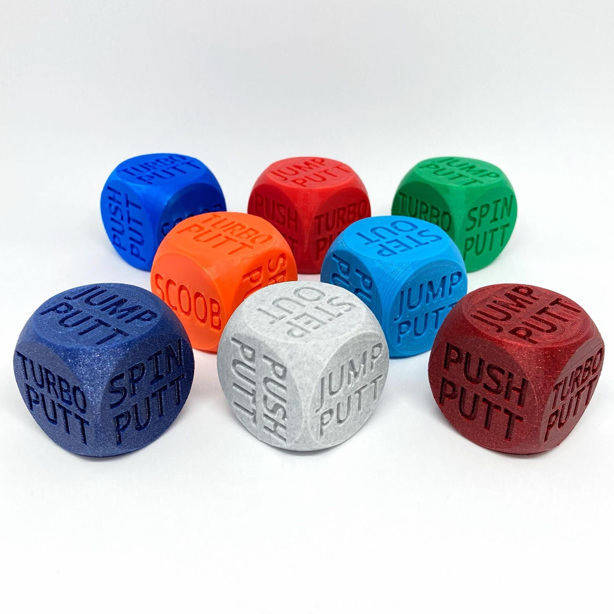 PUTTER Disc Golf Dice Game Disc Golf Gifts Disc Golf Etsy
