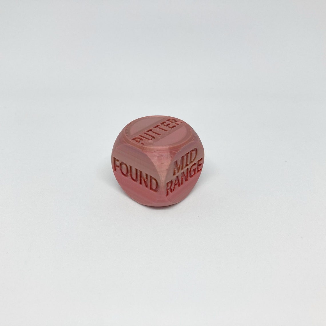 Disc Golf Dice Game Deluxe Color Set Copper Rose Disc Etsy