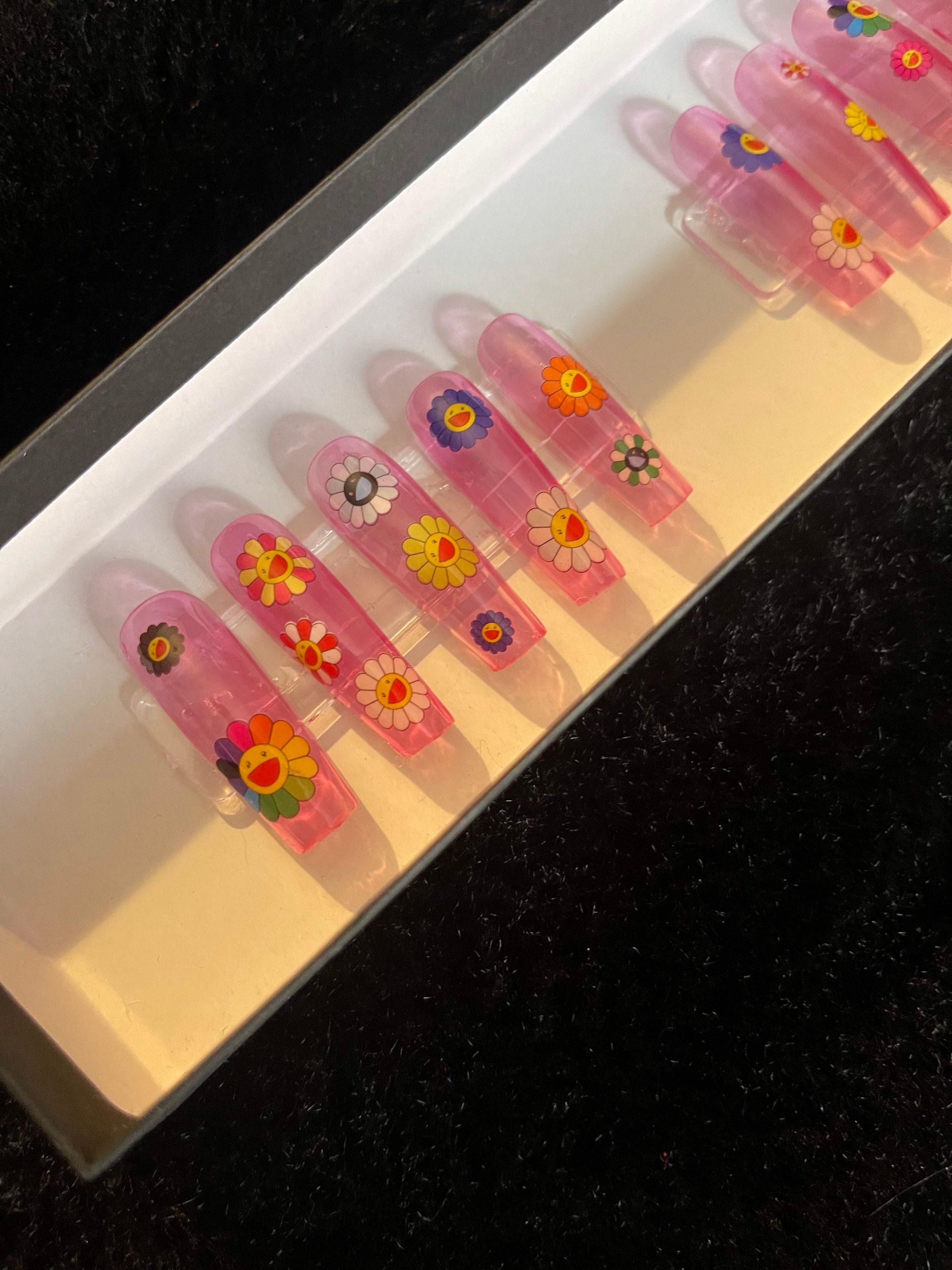 Takashi Murakami Jelly Nails | Etsy