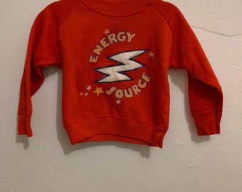 Vintage Baby Crewneck Red Sweater