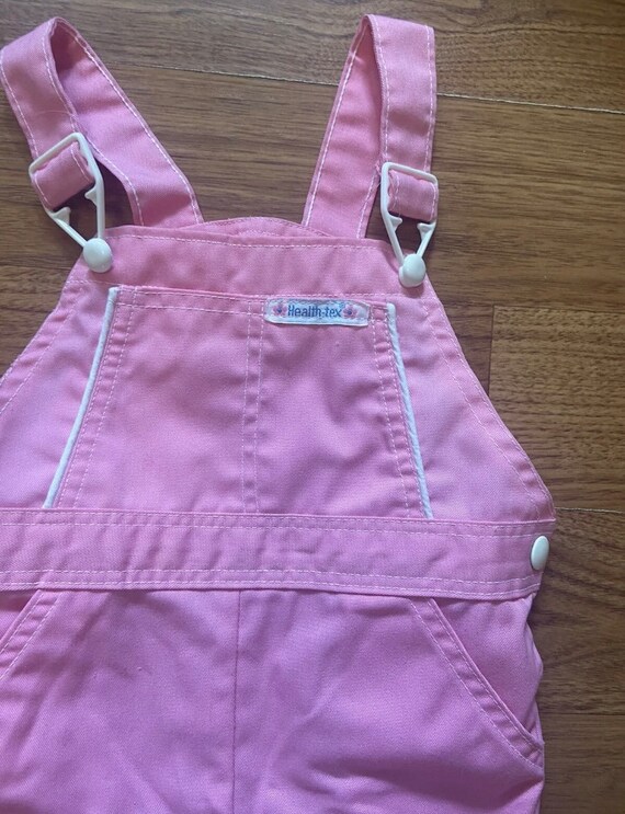 Vintage Healthtex Pink Overalls - image 2