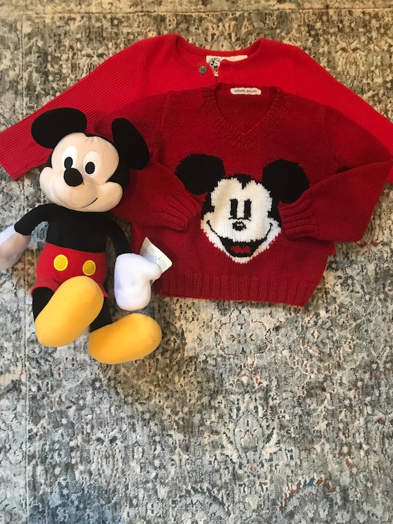 Vintage Mickey Mouse Baby Long Sleeve Shirt, Sweat