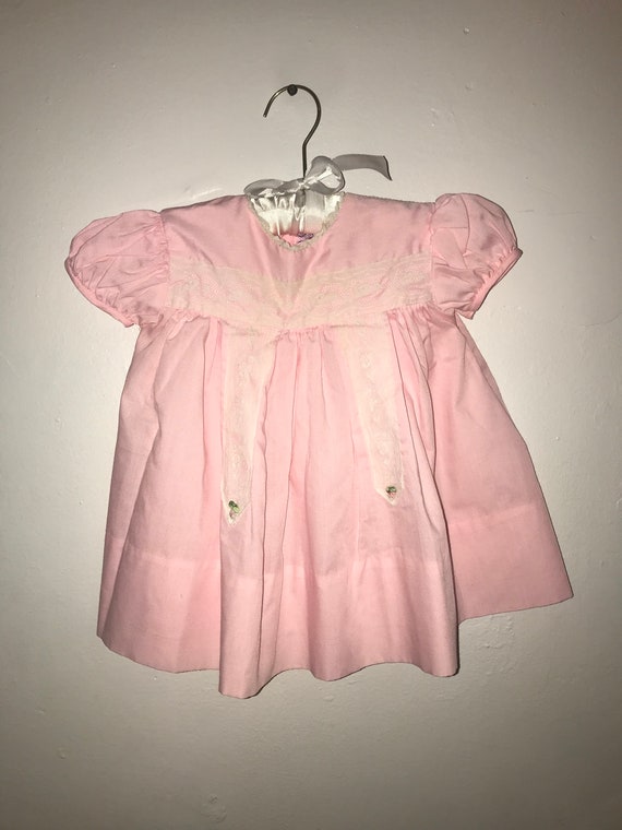 Vintage Saks Fifth Avenue Baby Boutique Baby Girl… - image 2