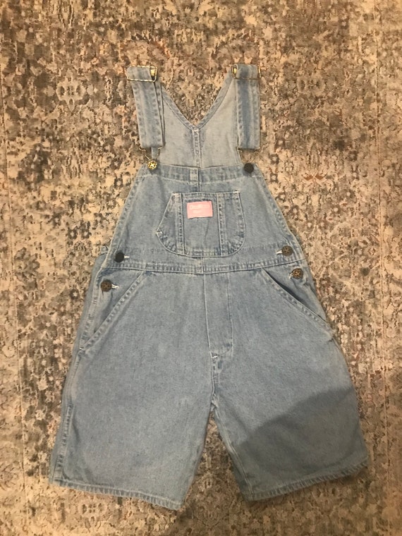 Vintage 90s Kids Oshkosh B’gosh Denim Bib Shortall