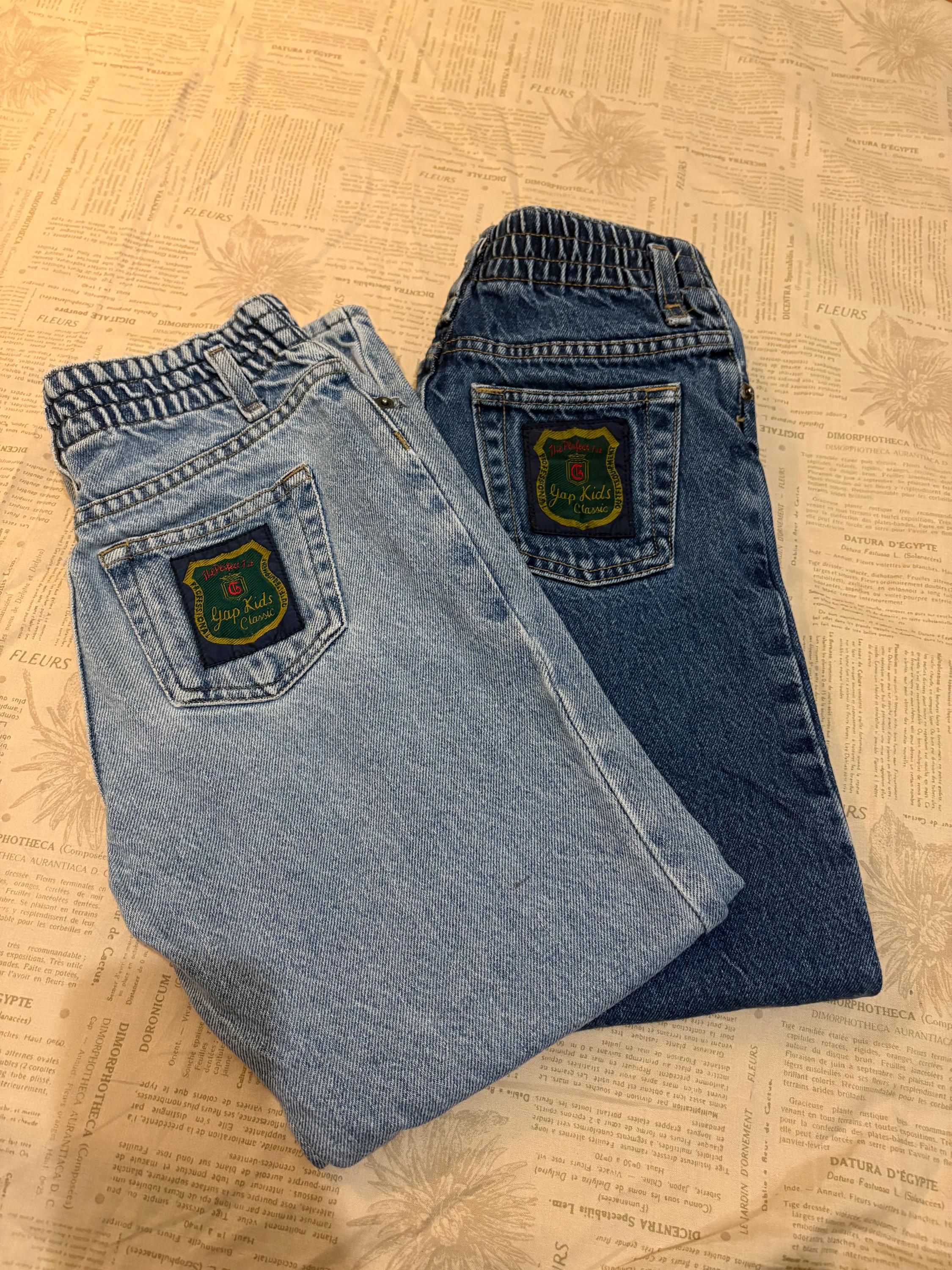 Vintage 90s Gap Kids Classic Denim Jeans, Gap Classics Children's Denim 100% Cotton Jeans