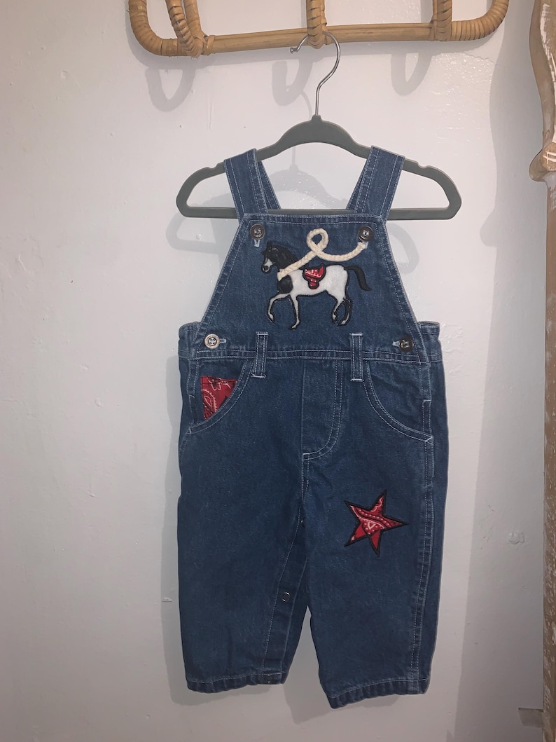 Cargo Baby Overall - Saddle Pinstripe main image 1