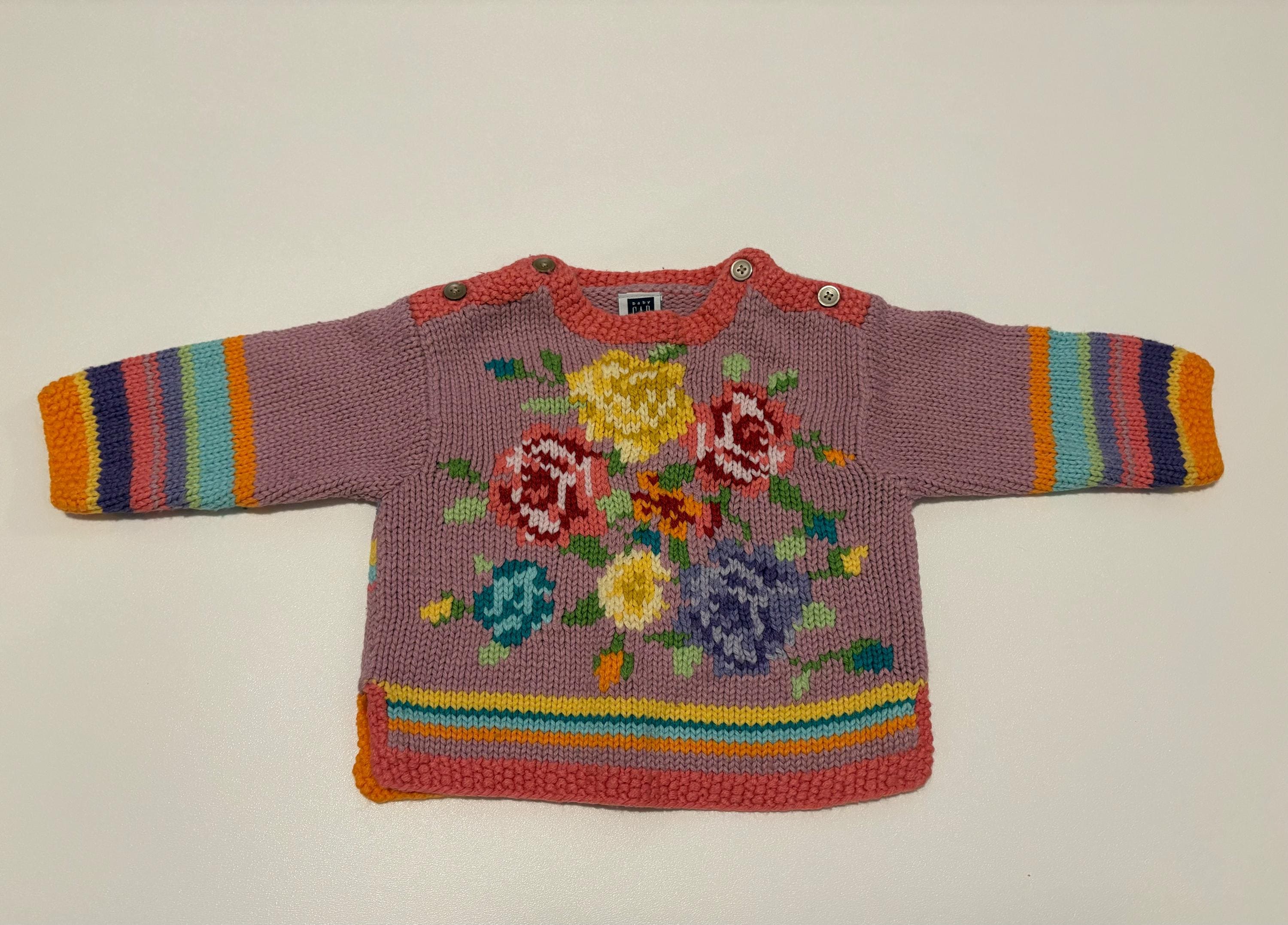 Gap Rainbow Sweater - Etsy