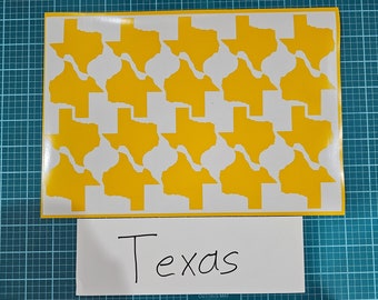 Texas Camo Stencil Multicam | Heat Resistant, Durable High Bake Vinyl Cerakote, Duracoat, Gunkote, Spray Paint DIY