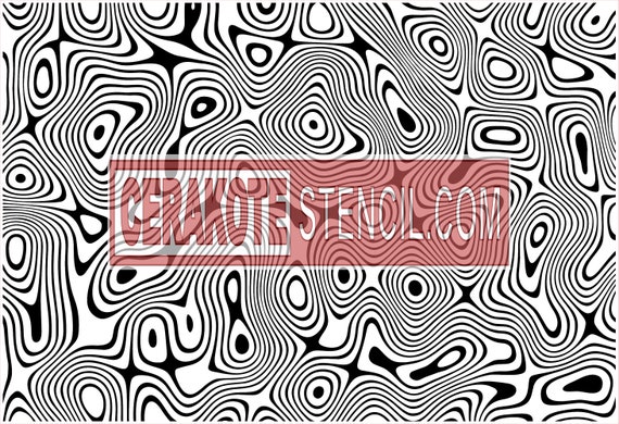 Topo Damascus Camo Design: Instant Digital Download SVG for Crafting & More