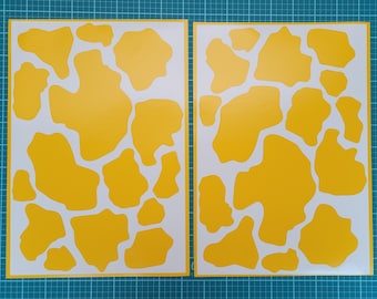 McMillan Camo Stencil Set | Cerakote, Duracoat, Krylon Spray Paint DIY High Bake Vinyl