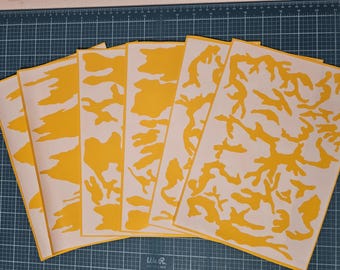 High Bake Camo Stencils
